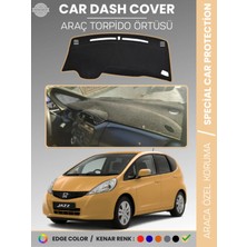 Honda Jazz (2009-2013) Torpido Örtüsü Torpido Koruma Tam Uyum Çatlamayı Önler Kolay Montaj