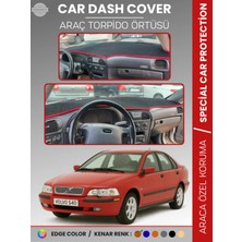 Volvo S40 (1996-2002) Torpido Örtüsü Ön Göğüs Koruma Torpido Koruma Tam Uyum Araca Özel Uv Koruma