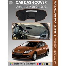 Renault Megane 3 Navigasyonsuz (2009-2016) Torpido Örtüsü Ön Göğüs Koruma Torpido Koruma Araca Özel