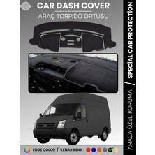 Ford Transit (2013-2018) Kapaklı Torpido Örtüsü Torpido Koruma Tam Uyum Kaymaz Kolay Montaj