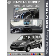 Cıtroen Berlingo (2008-2017) Torpido Örtüsü Ön Göğüs Torpido Koruma Çatlamayı Engeller Tam Uyum