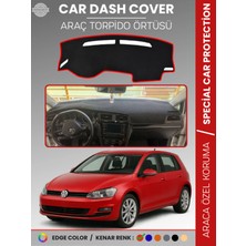 Volkswagen Golf 7 (2013-2020) Torpido Örtüsü Ön Göğüs Koruma Tam Uyum Çatlamayı Önler
