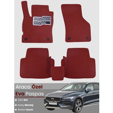 Volvo V60 (2018-2025) Uyumlu Eva Paspas Tam Set–oto Paspas,araca Özel,tam Koruma,kolay Temizlik