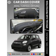 Fıat 500L (2013-2017) Torpido Örtüsü Ön Göğüs Torpido Koruma Tam Uyum Çatlamayı Önler Kolay Montaj
