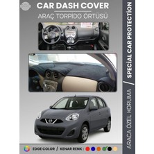 Nissan Micra March (2010-2016) Torpido Örtüsü Premium Kalite Torpido Koruma Araca Özel Uv Koruma