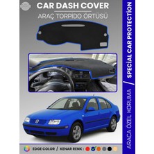 Volkswagen Jetta (1997-2003) Torpido Örtüsü Ön Panel Torpido Koruma Tam Uyum Çatlamayı Önler