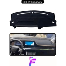 Chery Omada 5 Uyumlu Torpido Örtüsü | Çatlama ve Isıya Karşı Tam Koruma | Oto Aksesuar | D36