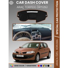 Renault Megane 2 Navigasyonsuz (2003-2009) Torpido Örtüsü Ön Göğüs Halı Torpido Koruma Araca Özel