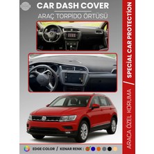 Volkswagen Tıguan (2016-2023) Torpido Örtüsü Ön Göğüs Koruma Torpido Koruma Tam Uyum Araca Özel