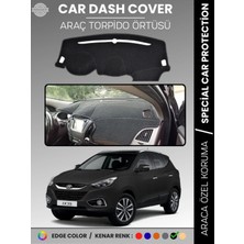 Hyundai İX35 (2009-2015) Torpido Örtüsü Ön Göğüs Koruma Tam Uyum Çatlamayı Önler Kaymaz Kolay Montaj