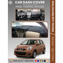 Nissan Micra March (2010-2016) Torpido Örtüsü Premium Kalite Torpido Koruma Araca Özel Uv Koruma
