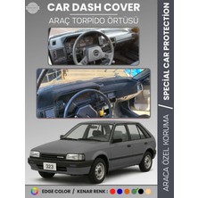 Mazda 323 Bf (1985-1989) Torpido Örtüsü Panel Koruma Torpido Koruma Tam Uyum Çatlamayı Önler Kaymaz