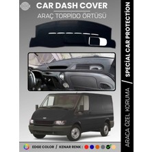 Ford Transit (2006-2012) Torpido Örtüsü Ön Panel Torpido Koruma Tam Uyum Kaymaz Kolay Montaj