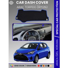 Toyota Yaris (2014-2019) Torpido Örtüsü Ön Panel Koruma Tam Uyum Çatlamayı Önler
