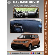 Kia Soul (2014-2019) Torpido Örtüsü Ön Panel Halı Torpido Koruma Tam Uyum Araca Özel Kaymaz