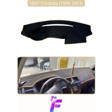Seat Cordoba (1998-2001) Uyumlu Torpido Örtüsü | Yansıma Önleyici | Tam Koruma | Hızlı Montaj | K1