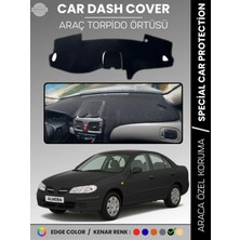Nissan Almera Kapaklı (2000-2006) Torpido Örtüsü Premium Torpido Koruma Araca Özel Uv Koruma