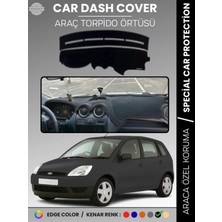 Ford Fiesta (2002-2009) Torpido Örtüsü Ön Panel Koruma Tam Uyum Çatlamayı Önler Kolay Montaj