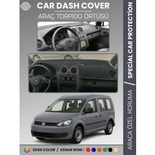 Volkswagen Caddy (2004-2015) Torpido Örtüsü Ön Göğüs Koruma Torpido Koruma Tam Uyum Çatlamayı Önler