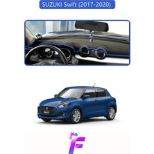 Suzukı Swift (2017-2020) Uyumlu Torpido Örtüsü | Yansıma Önleyici | Tam Koruma | Hızlı Montaj | K53