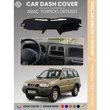 Nissan Terrano (1999-2003) Airbagsiz Torpido Örtüsü Göğüs Koruma Araca Özel Çatlamayı Önler