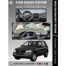 Mercedes ML320 / ML430 / ML270 W163 (1997–2005) Torpido Örtüsü Panel Koruma Torpido Koruma Tam Uyum