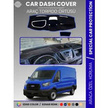 Ford Transit V363 (2014-2019) Üst 3 Gözlü Model Torpido Örtüsü Ön Göğüs Koruma