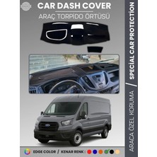 Ford Transit V363 (2014-2019) Üst 3 Gözlü Model Torpido Örtüsü Ön Göğüs Koruma