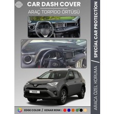 Toyota Rav4 XA40 (2013-2018) Torpido Örtüsü Panel Halısı Torpido Koruma Tam Uyum Uv Koruma Kaymaz