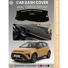 Hyundai Bayon (2020+) Torpido Örtüsü Panel Koruma Araca Özel Uv Koruyucu Kaymaz Hızlı Montaj