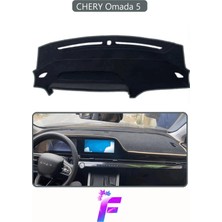 Chery Omada 5 Uyumlu Torpido Örtüsü | Çatlama ve Isıya Karşı Tam Koruma | Oto Aksesuar | D32
