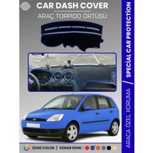 Ford Fiesta (2002-2009) Torpido Örtüsü Ön Panel Koruma Tam Uyum Çatlamayı Önler Kolay Montaj