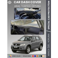 Suzuki Grand Vitara (2004-2006) Torpido Örtüsü Ön Göğüs Halı Torpido Koruma Tam Uyum Kaymaz