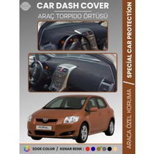 Toyota Auris (2006-2012) Torpido Örtüsü Ön Göğüs Halı Torpido Koruma Tam Uyum Uv Koruma Kolay Montaj
