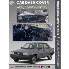 Renault 9 Broadway Torpido Örtüsü Ön Göğüs Koruma Araca Özel Çatlamayı Önler Kaymaz Kolay Montaj