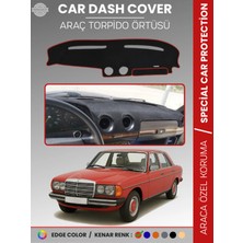 Mercedes E Serisi W123 (1976-1985) Torpido Örtüsü Premium Kalite Torpido Koruma Özel Kesim Uv Koruma