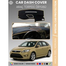 Ford Focus 2,5 (2008-2011) Kapaklı Torpido Örtüsü Torpido Koruma Tam Uyum Kaymaz Kolay Montaj