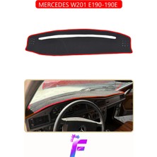 Mercedes W201/E190 Uyumlu Torpido Örtüsü | Yansıma Önleyici | Kolay Montaj | Tam Koruma | H9