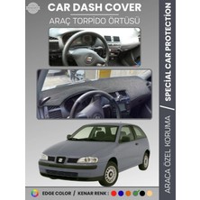 Seat Ibiza (1998-2001) Torpido Örtüsü Panel Halı Koruma Tam Uyum Çatlamayı Önler Hızlı Montaj