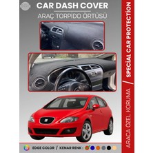 Seat Leon (2005-2012) Torpido Örtüsü Ön Göğüs Halı Torpido Koruma Birebir Uyum Kaymaz Uv Koruma