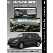 Porsche Cayenne (2002-2010) Torpido Örtüsü Ön Göğüs Koruma Torpido Koruma Tam Uyum Kaymaz