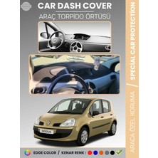 Renault Modus (2004-2012) Torpido Örtüsü Ön Göğüs Koruma Torpido Koruma Tam Uyum Çatlamayı Önler