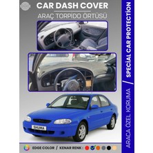 Kia Shuma (1995-2003) Torpido Örtüsü Panel Koruma Torpido Koruma Tam Uyum Çatlamayı Önler Kaymaz