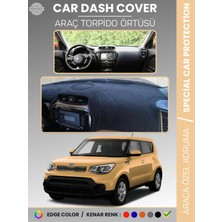 Kia Soul (2014-2019) Torpido Örtüsü Ön Panel Halı Torpido Koruma Tam Uyum Araca Özel Kaymaz