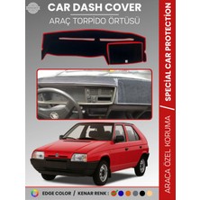Skoda Favorit (1987-1995) Torpido Örtüsü Ön Göğüs Halı Torpido Koruma Birebir Uyum Kaymaz Uv Koruma