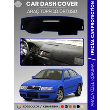 Skoda Octavia (2001-2004) Torpido Örtüsü Ön Göğüs Halı Torpido Koruma Birebir Uyum Kaymaz Uv Koruma
