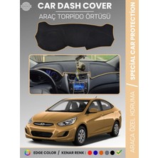 Hyundai Accent Blue (2011-2017) Torpido Örtüsü Ön Göğüs Torpido Koruma Çatlamayı Engeller Tam Uyum