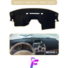 Renault Megane 2 (2002–2009) Uyumlu Torpido Örtüsü | Çatlama ve Isıya Karşı Tam Koruma | A55