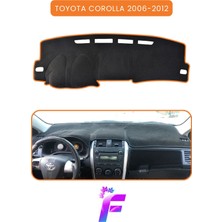Toyota Corolla (2006-2012) Araca Özel Torpido Örtüsü | Ön Göğüs Kılıfı | Tam Koruma | Kaymaz | B34