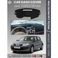 Renault Megane 2 Navigasyonsuz (2003-2009) Torpido Örtüsü Ön Göğüs Halı Torpido Koruma Araca Özel